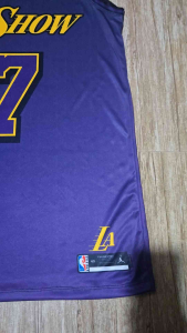 Luka 77 Full sublimation Jersey Lakeshow Purple