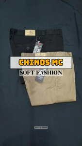 Celana Chinos MC(MICHAEL CHRISTOPHER) Soft Reguler Size 28 - 29 Panjang Pria Dewasa