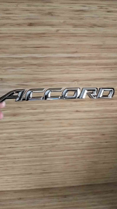 Emblem Stiker Logo Huruf Lambang Honda Accord semua tahun chrome