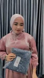 Gamis Shimmer Silk Terbaru 2024 & Dress Shimmer Silk Premium