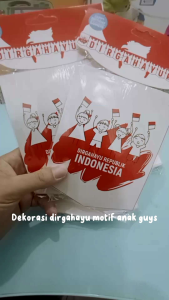 Banner Dirgahayu RI / Banner 17 Agustus / Banner Kemerdekaan RI / Banner Indonesia / Banner Republik Indonesia / Bunting Flag 17 Agustus