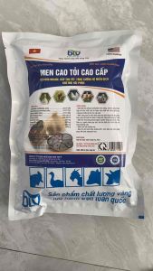 Men Cao Tỏi Cao Cấp 1Kg BTV-Men Tiêu Hoá Sống Tăng Miễn Dịch Khử Mùi Hôi Phân Chuồng Trại Gà Ngan Vịt Gia Súc Chó Mèo