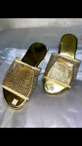 Kids classic net flats slippers by Milas collection