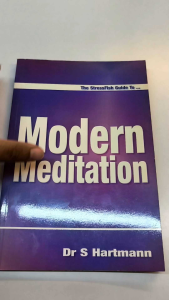 The StressFish Guide To Modern Meditation | old unused book| self-help stress management book