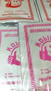 Kertas Nasi Coklat / Kertas Bungkus Nasi isi 250