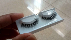 Bulu mata palsu artisan natural lembut lentik tebal G11 3D ukuran Short ( isi : 6 pasang atau 1 lusin )