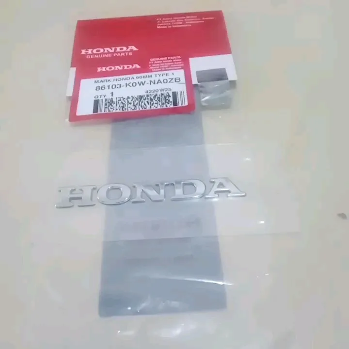 mark honda 90mm type 1 emblem timbul logo tulisan honda 9cm adv 160 ...