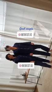 Set Piyama Satin Couple Lengan Panjang Pria Wanita