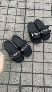 [Hàng Đẹp] Dép RABBIT.TOWN quai xé dán họa tiết thỏ dễ thương đế Eva cao 3cm êm mềm nhẹ-Bảo Hành 3 tháng