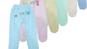 celana bayi panjang tutup kaki (6 pcs) Hello Baby  pakaian bayi