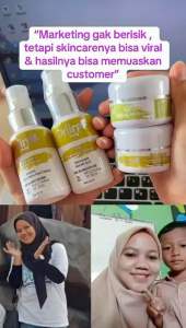 Paket Brightening Platinum Orlin Beauty Skincare Mencerahkan Wajah Kulit Glowing Anti Kusam Skincare BPOM