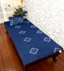 ช้างไทย ที่นอนปิคนิคยางพาราอัด 4 พับ แถมหมอนยางพาราบด 1 ใบ และแถมปลอกหมอนและปลอกที่นอนอีก 1 เซต