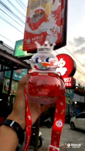 ALT1067 BOTOL MIXUE Tumblr Mixue Botol Minum Plus Tali Mixue