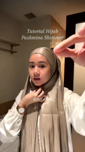 Pashmina Shimmer Silk: Gaya Kasual yang Nyaman