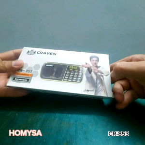 Loa Nghe Nhạc USB Thẻ Nhớ CRAVEN CR-853