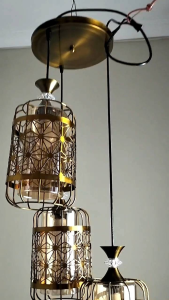 good jaya lighting lampu gantung meja makan besi minimalis