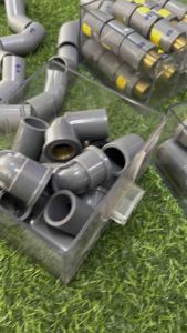 PVC PT ELBOW BRASS THREAS 1/2 （15mm） / PVC PT ELBOW THREAD TEMBAGA 1/2 （15mm） -PVC FITTING