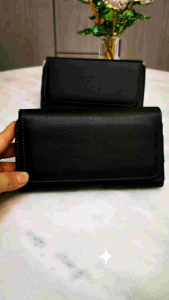 0031 VVV CASE Sarung pinggang hp slot Slip kartu dompet hp horizontal leather tas pinggang tempat kartu