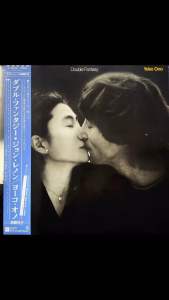 [ แผ่นเสียง Vinyl LP ] Artist : John Lennon & Yoko Ono  Album :   Double Fantasy Cover : NM  Disc : NM Manufactured : Japan Released :  1980 Price : 1450