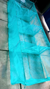 Keramba Kerambah Karamba Ikan Keramba Sekat Jaring Kasa Hijau