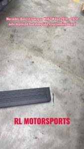 Mercedes Benz 大 G Wagon W463 W464 2014 - 2024 auto deployed foot door kick side step running board nefd bar bodykit body kit