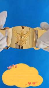 หัวเข็มขัดครุฑ แบบเกี่ยว เข็มขัด เข็มขัดครุฑ