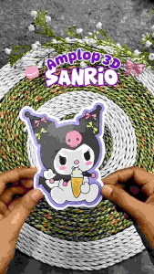 (ISI 5) Amplop Lebaran Idul Fitri 3D Kartun Sanrio Lucu Unik Viral 2025