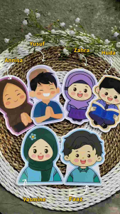 Amplop Lebaran Idul Fitri 3D Kartun Muslim Lucu Unik Viral 2025