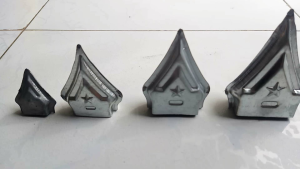 Nắp chụp bịt đầu sắt hộp cửa cổng sắt chông hàng rào ( mác sắt ) 13*26mm20*40mm 25x50mm30*60mm...