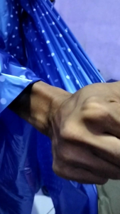 Jas Hujan Kelelawar Tanpa Lengan Polkadot Terlaris / Jas Hujan Bahan Semacam Karet / Jas Hujan Melar Dan Elastik Anti Sobek