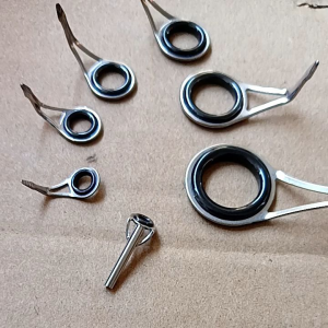 cincin panduan joran 7pcs ( 20 16 12 10 8 6 top no 6)