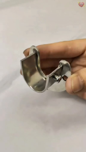 Giá đỡ thanh treo tủ quần áo inox cao cấp pas đỡ thanh rèm cửa