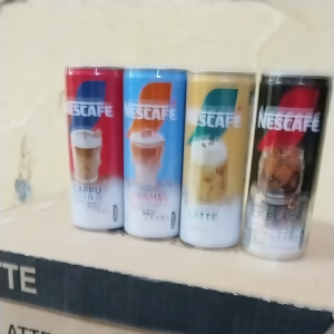 4Pcs Nescafe Kopi Premium Kaleng 220ML Campur