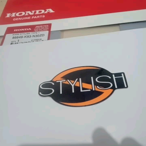 sticker stiker logo label tulisan stylish scoopy esp k93 original honda