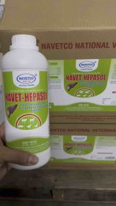 Navet-Hepasol Dung dịch hỗ trợ sức khỏe gan cho động vật