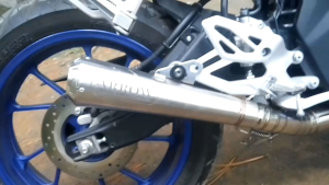 Knalpot racing Arrow R15 V3 V2 CBR 150R CB150R GSX VIXION SATRIA FU SONIC BYSON VERZA SUPRA GTR TIGER MEGAPRO CBR K45 LOKAL CBR 150R DLL