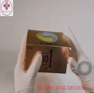 (Giao nhận kín đáo) Bao cao su OLO VÀNG 001 Lửa Băng kết hợp 2 trong 1 mang trải nghiệm mới mẻ hộp 10 chiếc