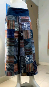 กางเกงผ้าต่อขนาดไซส์M รอบเอวเป็นยางยืด