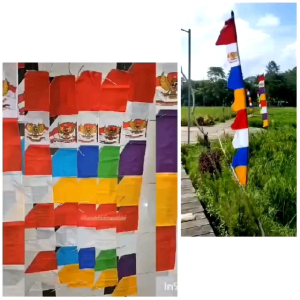 Bendera Umbul Umbul Garuda Indonesia 8 Mata & Zig Zag