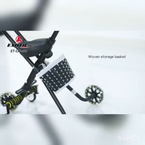Foldable Portable Five Wheels Baby Stroller Foldable Lightweight Baby Pram Stroller