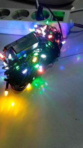 LAMPU HIAS EVATECH EV-375 LAMPU WARNA WARNI PANJANG 10 METER