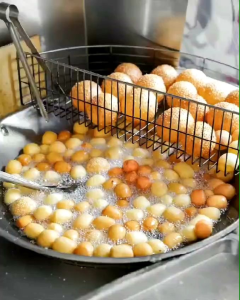 Peniris Saringan Minyak Goreng Diatas Wajan/Kuali Ukuran 30cm-60cm GRATIS CAPITAN