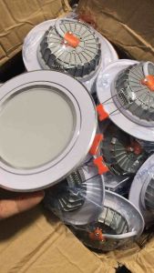 ĐÈN LED DOWLIGHT ÂM TRẦN VIỀN VÀNG ĐÚC / VIỀN BẠC ĐÚC 5w 7w 9w 12w - 3 MÀU ÁNH SÁNG 3000k 4000k và 6500k
