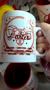zodiac sign mug with description signs symbols ceramic inner color hot cold drink cups zodiac lady design unique sublimation