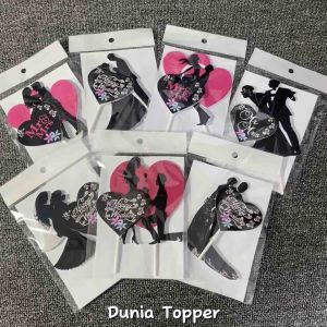 Toper Cake Wedding Murah Hiasan Kue Pengantin Styrofoam