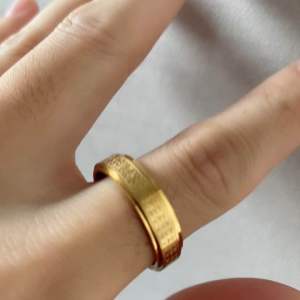 พระพุทธรูป แหวน หมุนได้ สีไม่ลอกไม่ดํา size11