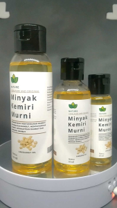 Nature Minyak Kemiri Murni 100% Asli Original Penumbuh/Penebal/Penghitam Rambut Alis Bulu Mata Kumis Jenggot Jambang Brewok 100ml