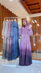 SUDAH READY ✅✅ CELLESTINE DRESS DAN MIDI STYLE 1 BY NADHEERA LUXURY✅ GAMIS PESTA KONDANGAN MEWAH TERBARU✅