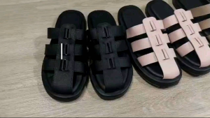Sandal Wanita Jumbo Size Slop Strap 3 Platform Custom Kaki Lebar Gendut Sendal Hadiah Kado Bigsize Upsize