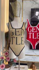 MBell. บอดดี้สูทลายสกรีนด้านหน้าและด้านหลัง เรย่อนเกรดA